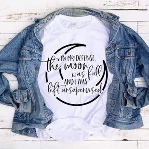 The Moon was Full T- Shirt